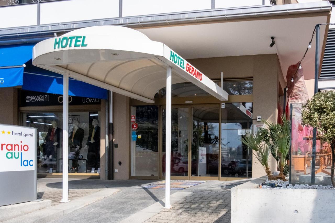 Hotel Geranio Au Lac Muralto Экстерьер фото