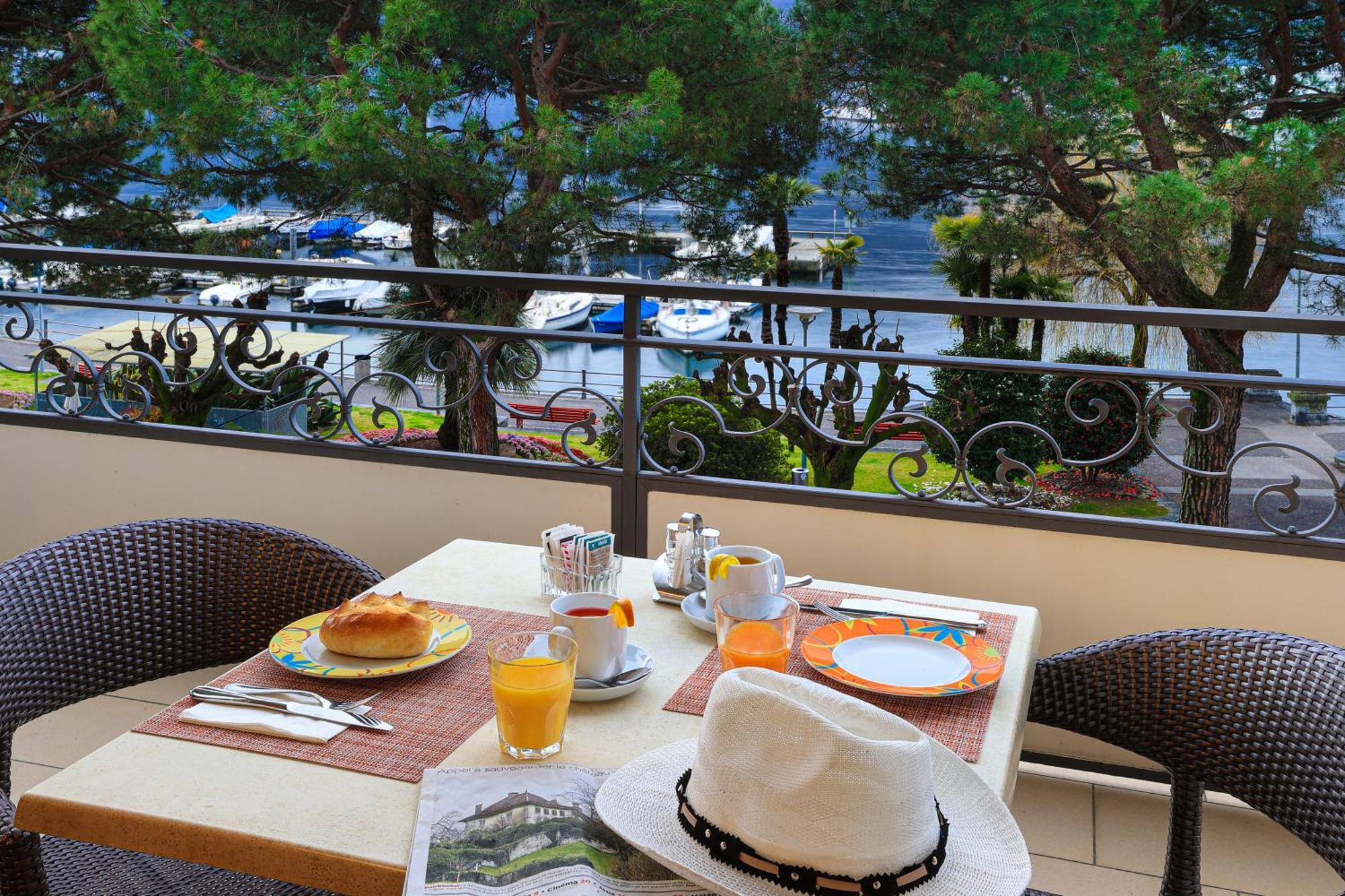 Hotel Geranio Au Lac Muralto Экстерьер фото
