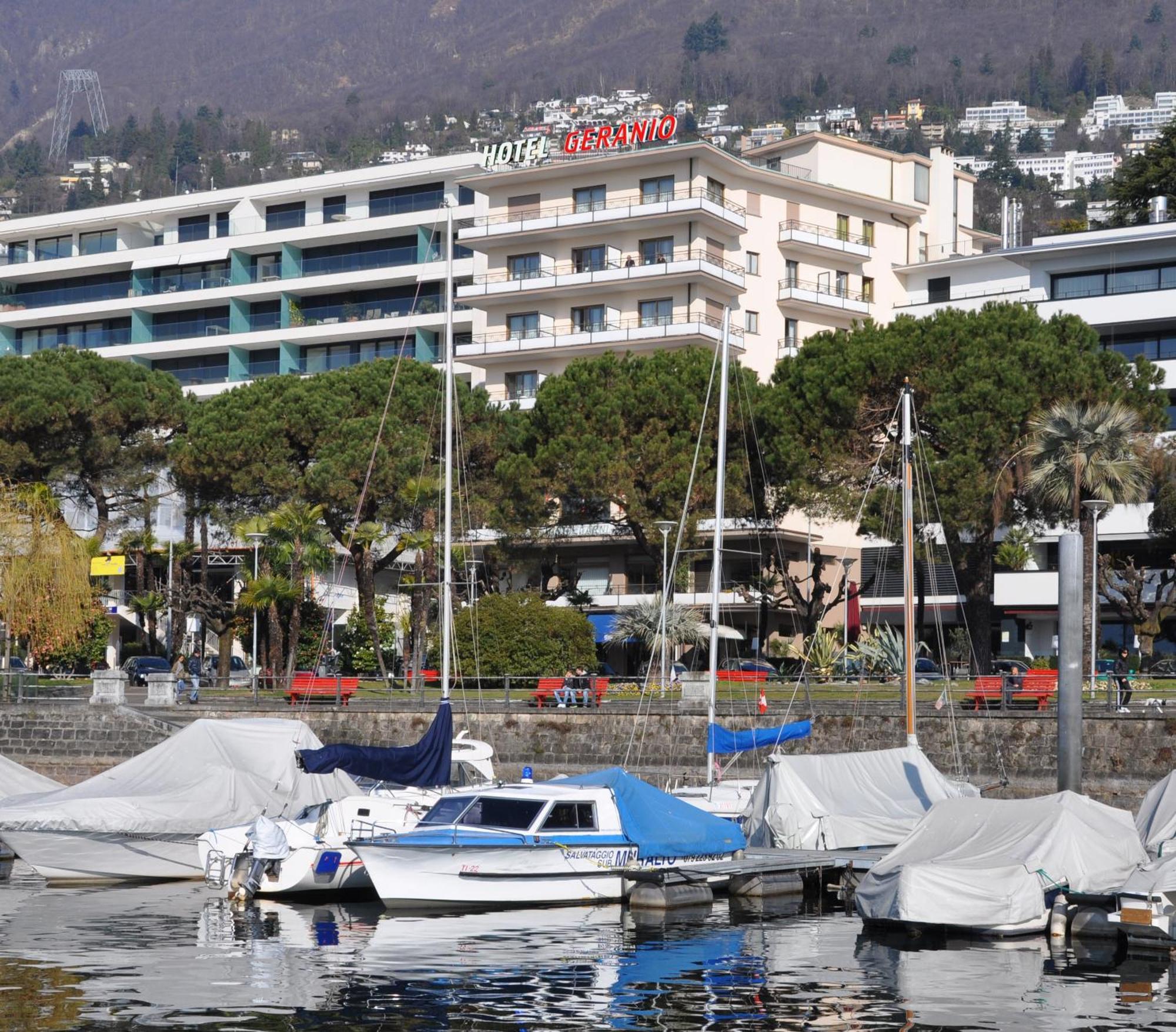 Hotel Geranio Au Lac Muralto Экстерьер фото